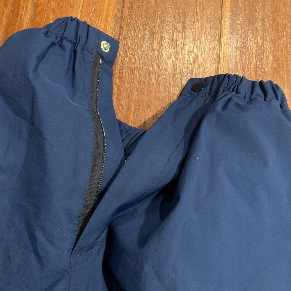 Forrester’s Outerwear Men’s Gore-Tex Blue Pants Rain Golf Windbreaker Vintage L - Picture 4 of 11